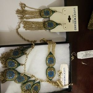 Lucky brand peacock set